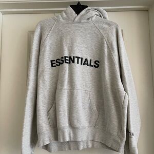 Essentials Light Gray Hoodie